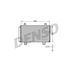 DENSO DCN51002 Condenseur, climatisation