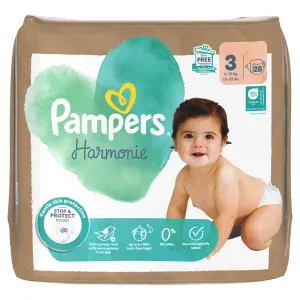 Pampers Памперс Хармони размер 3 28 бр.