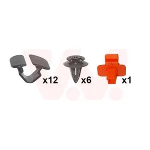 VAN WEZEL Kit d'assemblage, capot-moteur pour SKODA: Octavia (Ref: 7622797)