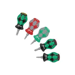 Wera Stubby Set 3 Schraubendreher-Set 5teilig