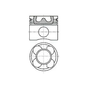 NURAL Piston pour NISSAN: Interstar, Primastar & RENAULT: Master, Trafic, Espace & PEUGEOT: Partner…