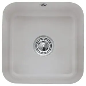 V&B; Évier sous-plan Cisterna 50, céramique CeramicPlus, blanc ; Villeroy & Boch (670300SM)