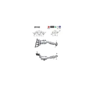 AS 25102 Catalyseur