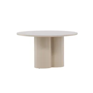 Table Basse Ronde Olivia 80cm Beige