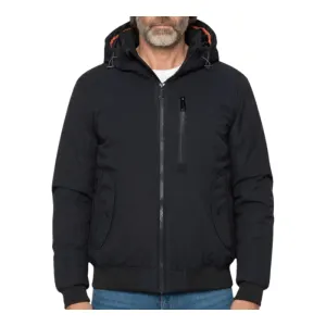 Blouson marine à capuche schott dylan