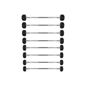 Barre de musculation caoutchouc HMS GSG15