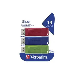 Verbatim Clé Usb - Multipack De 16 Go