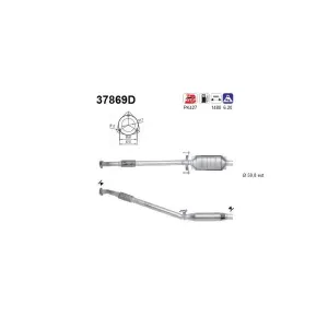 AS 37869D Catalyseur