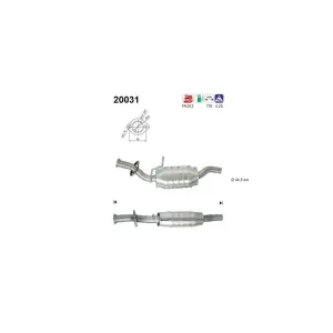 AS 20031 Catalyseur
