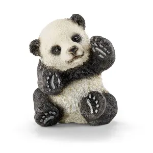 14734 Bebe panda assis jouant