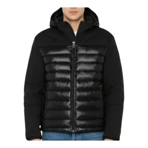Doudoune Noire Homme Schott