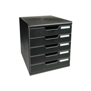 Modulo A4 5 Tiroirs Ecoblack Noir