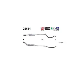 AS 28611 Catalyseur