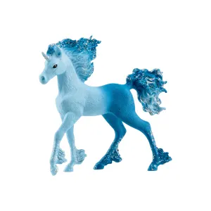 70758 Poulain licorne de feu et d eau elementa