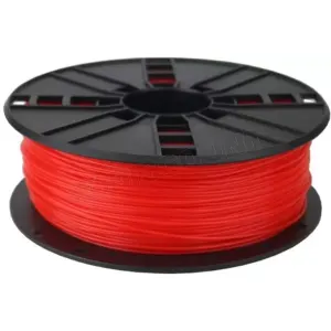 Gembird 3dp-pla1.75-01-fr Matériel D'impression 3d Acide Polylactique (pla) Rouge Fluorescent 1,4 Kg