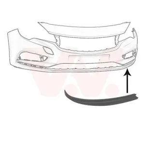 VAN WEZEL Spoiler pour OPEL: Astra (Ref: 3810501)