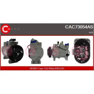 CASCO SRL Compresseur, climatisation pour AUDI: A4 (Ref: CAC73054AS)