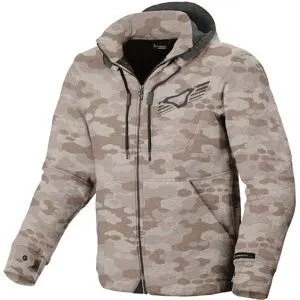 Blouson Moto Macna DISTRICT Imprimé Vert