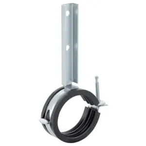 Geberit Collier de serrage GIS d= 50 mm, avec isolant phonique, galvanisé (461180001)