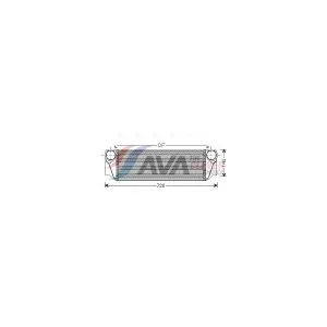 AVA COOLING SYSTEMS BW4413 Intercooler
