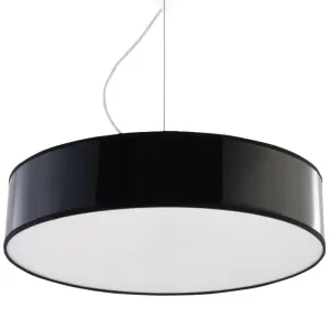 Suspension Pvc Noir E27 3 Arena