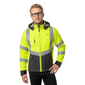 Vestes softshell blackpool veste softshell blackpool jaune/noir t2xl entre 4 et 6 2xl softshell 300…