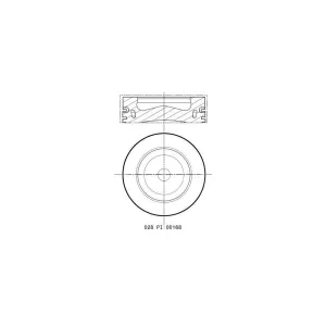 Piston Mahle 028pi00168000 Volkswagen