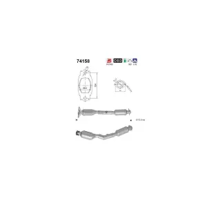 AS 74158 Catalyseur