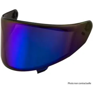 Ecran casque KYT R2R Iridium Rainbow