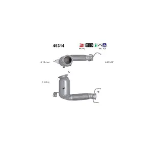 AS 45314 Catalyseur
