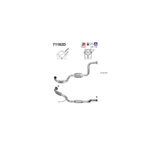 AS 71182D Catalyseur