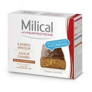 Milical Barre Hyperprotéinée Caramel