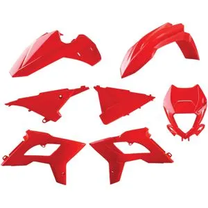Kit plastiques Polisport rouge