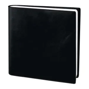Agenda semainier Sélection - 16 x 16 cm - noir