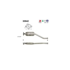 AS Catalyseur pour RENAULT: Espace (Ref: 30942)