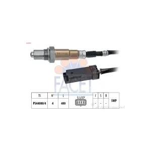 FACET Sonde lambda pour CITROËN: DS3, C-Elysée, C1, C3 Aircross, C3, C4 Cactus & PEUGEOT: 208, 301…
