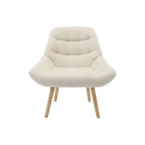 Unique Fauteuil droit polyester beige