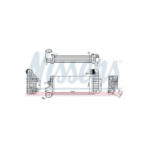 NISSENS 96221 Intercooler