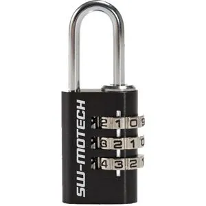 Antivol SW-MOTECH Cadenas Noir Avec code Noir