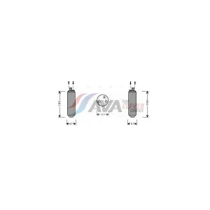 AVA COOLING SYSTEMS HYD080 Filtre déshydrateur clim