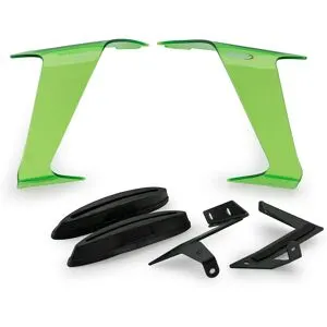 Ailerons latéraux Puig Race Vert