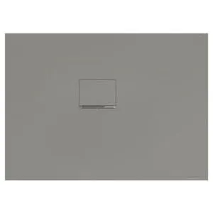 V&B; Duschwanne Squaro Infinity 110x80x4cm, gr, installation d'angle gauche contre mur ; Villeroy &…