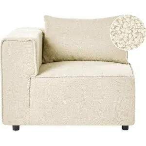 Module D'angle Axebo Bouclé Blanc Cassé