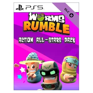 Worms Rumble - Action All-Stars Pack (clé PlayStation 5, Europe)