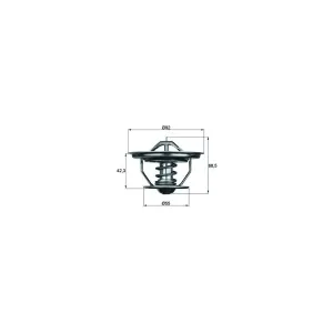 MAHLE TX 35 71 Thermostat d'eau
