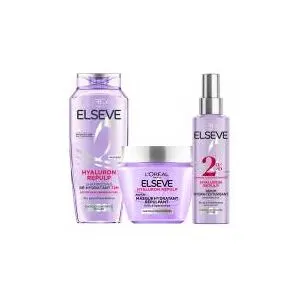 L'Oréal Paris Elseve Hyaluron Repulp Routine Hydratante 72H - Routine 3 produits