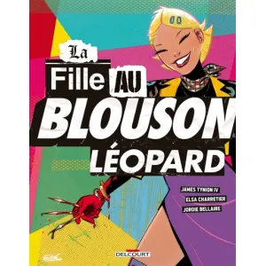 La fille au blouson léopard