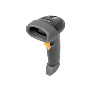 Digitus DA-81002 Lecteur de code-barres 2D filaire 1D, 2D LED noir scanner à main avec pied USB-A