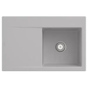 V&B; Évier Subway Style 45 D, avec garniture vidage, commande manuelle, steam CeramicPlus ; Villero…