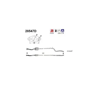 AS 28547D Catalyseur
